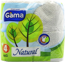Gama Natural Χαρτι Υγειας 3φυλλο 4 Ρολλα Βιοδιασπωμενο Gama Natural Χαρτι Υγειας 3φυλλο 4 Ρολλα Βιοδιασπωμενο