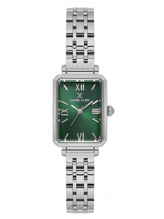 Daniel Klein Damen Uhr Chronograph mit Silber M...