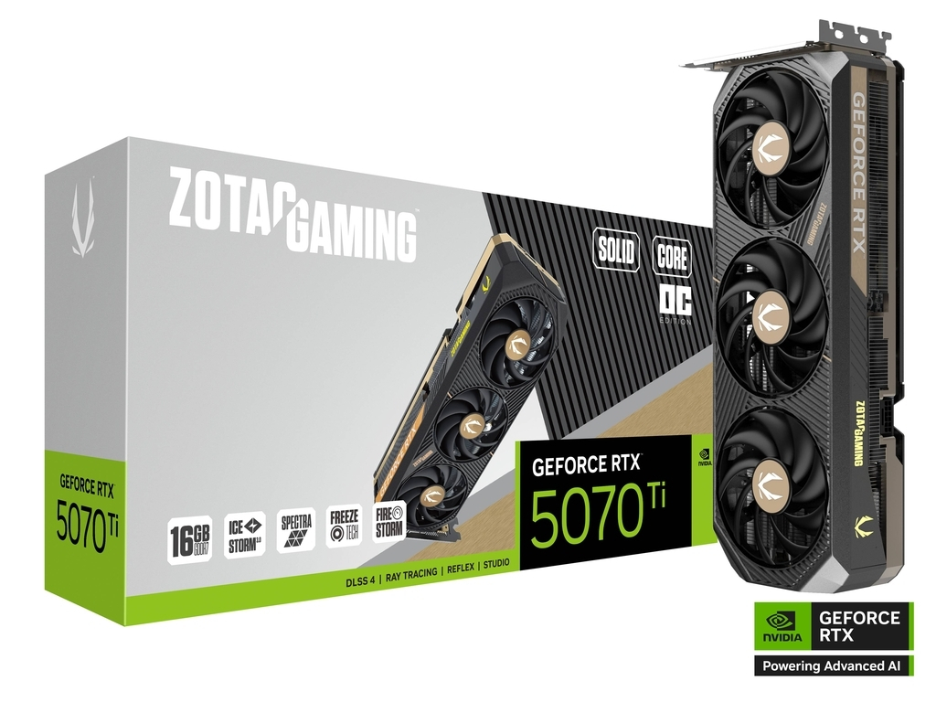 Zotac GeForce RTX 5070 Ti 16GB GDDR7 Κάρτα Γραφικών