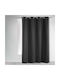 Douceur d'Intérieur Curtain Blackout Window with Grommet Occult Black 135x280cm