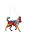Plexiglas-Rahmen Hund