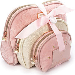 Σετ 3 Νεσεσέρ Tri-coastal Cozy Pink Σετ 3 Νεσεσέρ Tri-coastal Cozy Pink