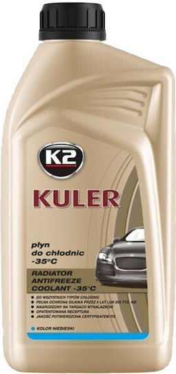K2 Consentrated Engine Coolant for Car -35°C Blue 1lt