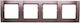 Hager Fiorena Quadruple Frame Anthracite Matt 22011920