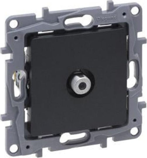 Legrand Niloe Selection F Type Tv Socket End Star Installation 1db Anthracite 762250