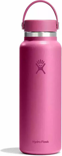 Hydro Flask Wide Mouth Μπουκάλι Θερμός Ανοξείδωτο BPA Free 1.2lt Reef