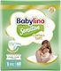 Babylino Πάνες με Αυτοκόλλητο Sensitive Cotton Soft No. 1 για 2-5kg 68τμχ