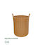 GloboStar Torino Κασπώ Rattan Μπεζ 37x37x52εκ.