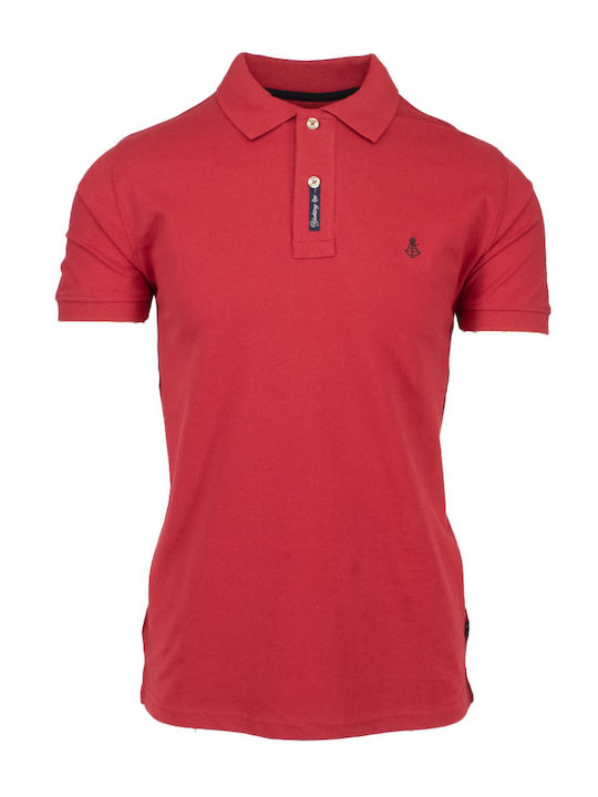 Explorer Polo Μπλούζα Κοντομάνικη Κόκκινο