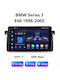 Car Audio System for BMW E46 1998-2005 (Bluetooth/USB/WiFi/GPS/Apple-Carplay/Android-Auto) with Touch Screen 9"