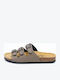 Bandol Chicago Women's Flat Sandals Anatomic in Brown Color