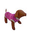 Woof Moda Αμάνικο Μπλουζάκι Fleece Fuchsia Σκύλους & Γάτες Large 34cm