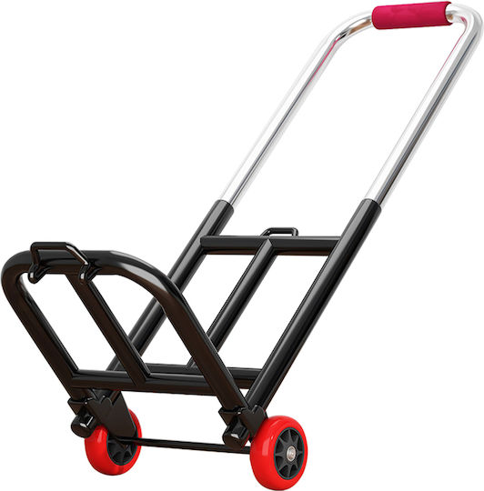 Earldom Transport-Wagen for Load Weight up to 40kg in Schwarz Color