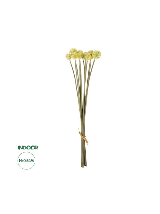 Globostar Artificial Garden Pale Yellow Dandeli...