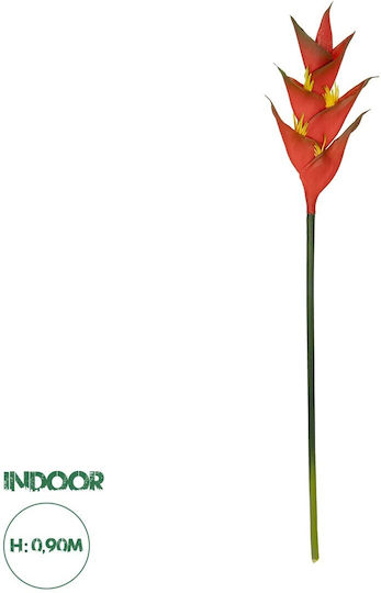 Globostar Ramură Decorativă Artificială Grădină Pasărea Paradisului Roșie 21398 Y90cm Globostar Ramură Decorativă Artificială Grădină Pasărea Paradisului Roșie 21398 Y90cm