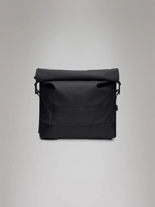 Trail Rolltop Ανδρική Τσάντα Ώμου / Χιαστί Μαύρη
