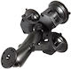 Ram Mounts Ram Twist-lock Suport Triplu Placă Rotundă Ventuză