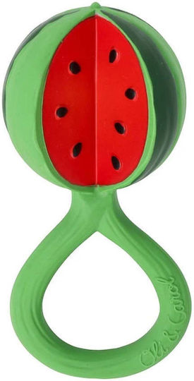 Oli&Carol Watermelon Teething Rattle Teethers from Rubber for 3 m+