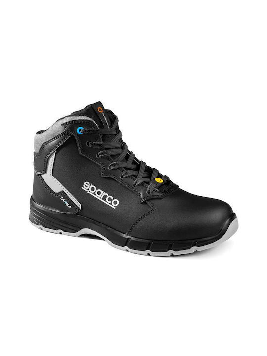 Sparco Αδιάβροχο Μποτάκι Ασφαλείας Targa S3s Sr Fo Μαύρο En Iso 20345:2022 Btb0012b0k11