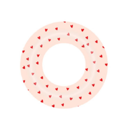 Swim Essentials Swim Ring ⌀65cm Kids 4+ Years "Pink Hearts"