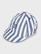 Mayoral Kids' Hat Jockey Fabric Blue