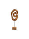 Wooden Decorative Fylliana Fl0068 Natural Antique Finish 20x7x56cm
