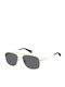 Polaroid Men's Sunglasses with Gold Metal Frame and Gray Polarized Lens PLD6235/S/X 2F7/M9