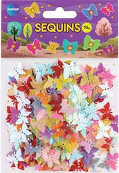 Centrum Sequins Butterflies 7x7mm
