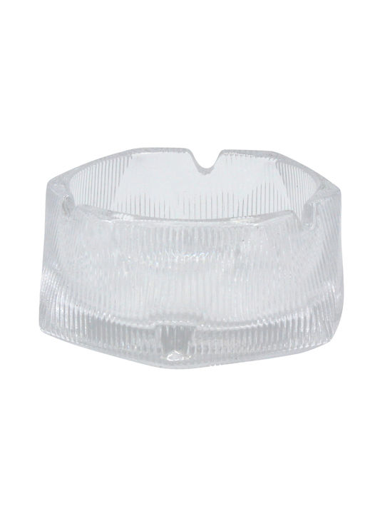 Glass Ashtray Φ11.5x5.5 cm Keskor 61399