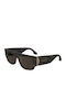 Victoria Beckham Damen Sonnenbrille mit Braun Kunststoff Gestell und Braun Linse