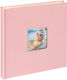 Walther Fun Sand Pink Bound Album Rice Paper 40 White Pages Cover Photo Window Dimensions 26x25x3cm Fa205br
