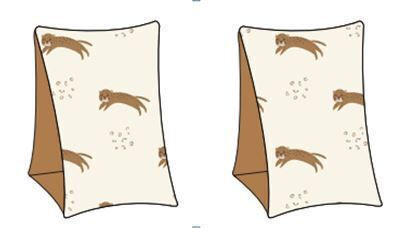 Swim Essentials Kids Armbands 0-2 Years "brown Leopard"