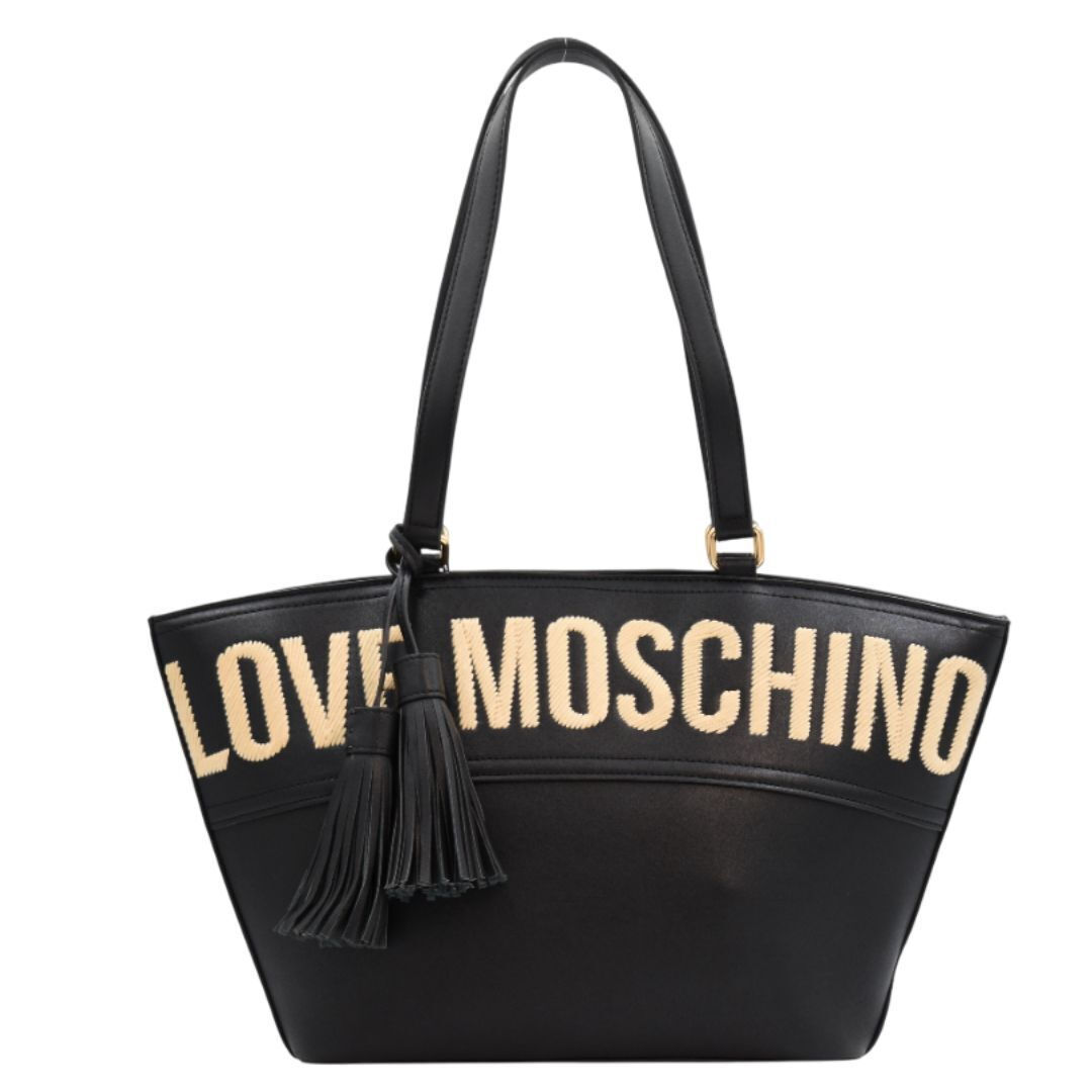 Moschino Geantă de damă Shopper De umăr Neagră JC4285PP0MKJ0000
