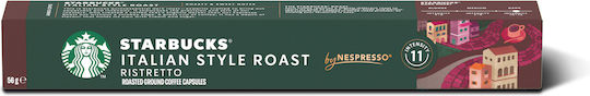Κάψουλες Nespresso Συμβατές Starbucks Italian Roast 10 Τεμάχια
