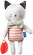 Taf Toys Clara The Cat Fabric Animal For Newborns