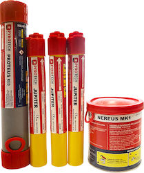 Lalizas Premium Set Red Parachute Signal Smoke Torch