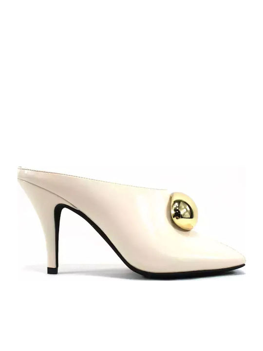 Jeffrey Campbell Mules Beige 0101004219
