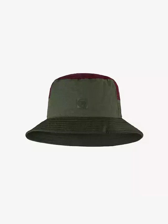 Buff Fabric Men's Hat Bucket Style Khaki