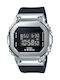 Casio G-shock Ψηφιακό Γυναικείο Ρολόι 38mm Μπαταρίας με Μαύρο Καουτσούκ Λουράκι