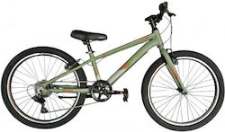 Energy Enigma 24" Kids' Bicycle Green