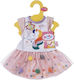 ZAPF Creation Родено Бебе Дрешки Еднорог 43 см