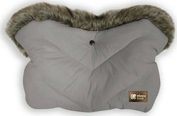 Προστατευτικό Χεριών Luxury Fur Kikka Boo Grey ...