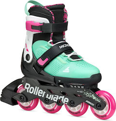 Rollerblade Microblade Xt Inline Adjustable Rollers Black Ενηλίκων/Παιδικά