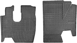Front Mats 2pcs for Mercedes-Benz Atego 1995 2005 Black Front Mats 2pcs for Mercedes-Benz Atego 1995 2005 Black
