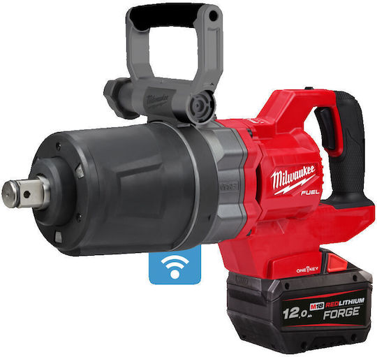 Milwaukee M18 ONEFHIWF1DS-121C Μπουλονόκλειδο Μπαταρίας 18V 1x12Ah με Υποδοχή 1"