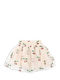 Kids' Tulle Tutu Skirt Ecru