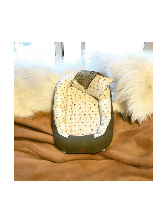 Grandes Suenos Baby Nestkissen Olive Green 80x100cm Grandes Suenos Baby Nestkissen Olive Green 80x100cm