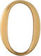 Zogometal Numbers 930 No 0 Matte Gold