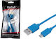 Ansmann Hycell USB-Kabel USB auf Micro-USB Blau Zubehör