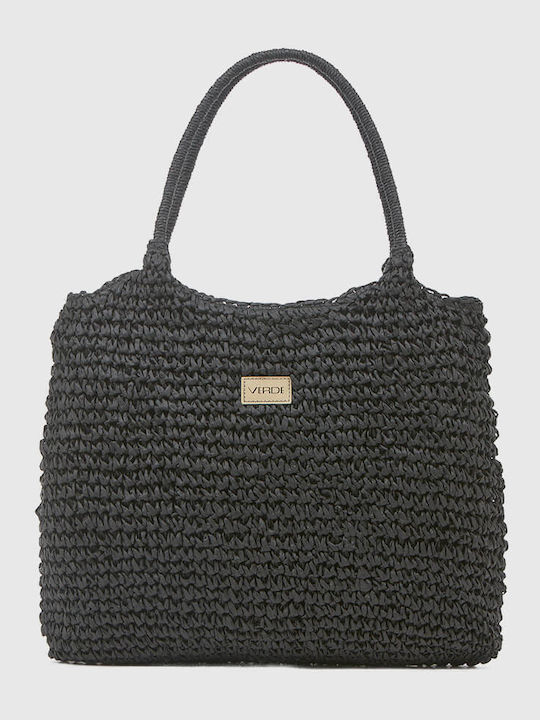 Straw Women's Bag Shoulder Black